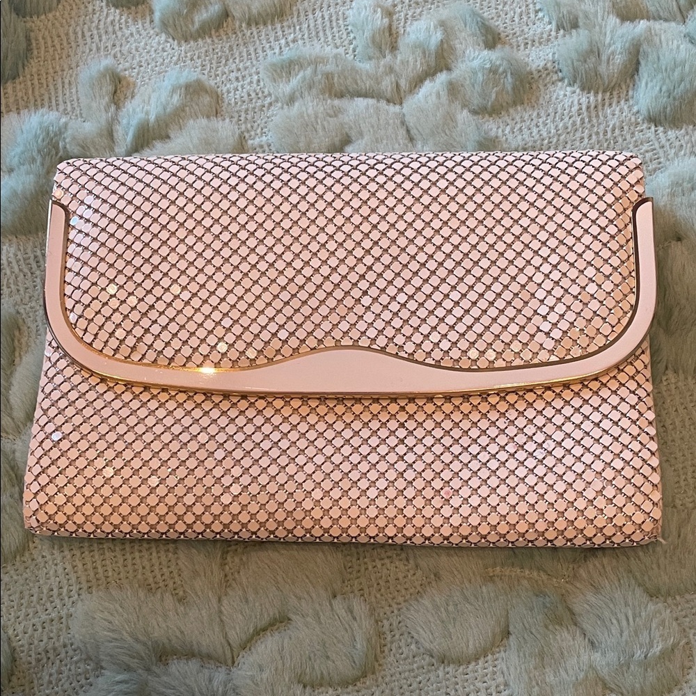 Vintage ivory   Clutch Bag